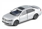 White / Black / Silver Kids 1:32 Scale Diecast VW Passat Toy