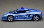 Blue 1:38 Police MaiSto Diecast Lamborghini Gallardo LP570-4