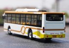 1:42 Scale White-Orange Diecast Sunwin 6116HG City Bus Model