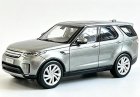 1:43 Scale Silver Diecast Land Rover Discovery HSE Luxury Model