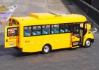 Yellow 1:26 Scale Diecast Foton AUV School Bus Model
