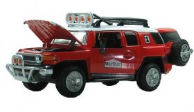 Red / Green / Blue Kids 1:32 Scale Toyota FJ Cruiser Toy