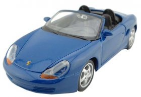 Maisto Blue 1:24 Scale Diecast Porsche Boxster Model