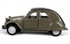 Brown 1:32 Scale Bburago Diecast Citroen 2 CV Model