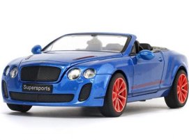 Black / White / Blue 1:24 Scale Bentley Continental ISR Model