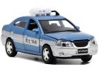 Kids 1:32 Scale Blue / Red / Yellow Diecast Beijing Taxi Toy