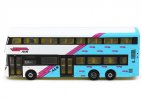 1:110 Scale Diecast Volvo B8L Wright Double Decker Bus Model