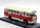 Red / Blue 1:43 Scale Diecast LAZ-158B City Bus Model