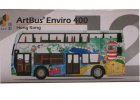 Hong Kong ArtBus Enviro 400 Diecast Double Decker Bus Toy