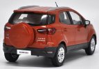 Orange 1:18 Scale Diecast Ford EcoSport Model