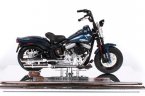 Black 1:18 Diecast Harley Davidson 2008 FLSTSB Cross Bones