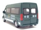 Kids Green China Post Diecast Ford Transit Van Bus Toy