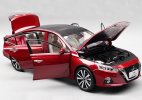 1:18 Scale Red Diecast 2019 Nissan Altima Car Model
