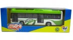 Kids Pull-Back Function Yellow / Green City Bus Toy