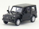 White / Black Kids Welly 1:36 Diecast Mercedes Benz G63 AMG Toy