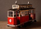 Red / Green Medium Scale Tinplate San Francisco Tram Model