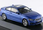 1:43 Scale Red / Blue Diecast BMW 4 Series Coupe Model