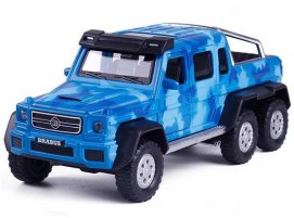 1:32 Green / Blue / Brown Kids Diecast Brabus Pickup Truck Toy