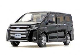 Black / Silver / White 1:30 Scale Diecast Toyota Noah MPV Model