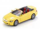 Yellow SIKU 1007 Diecast BMW 645i Cabrio Toy