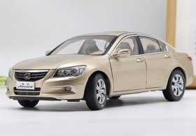 1:18 Black / Golden / White Diecast 2011 Honda Accord Model