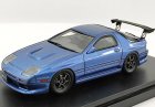1:43 Scale Blue Hi-Story Resin Mazda Savanna RX-7 FC35 Model