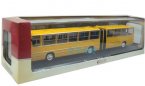 Yellow 1:72 Scale Atlas Ikarus 280 1971 Articulated Bus Model