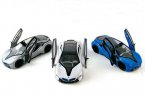 Blue / Gray / Silver 1:32 Scale Kids Diecast BMW I8 Toy