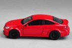 Kids 1:36 Red / White Diecast Mercedes-Benz C63 AMG Coupe Toy