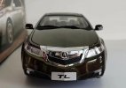 Black / Wine Red 1:18 Scale Diecast 2009 Acura TL Car Model