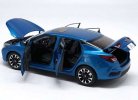 Blue 1:18 Scale 2015 Diecast Nissan Lannia Model