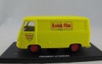 Yellow 1:43 Scale ELIGOR Diecast Peugeot J7 KODAK Model