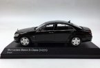 1:43 White / Black / Silver Diecast Mercedes-Benz S600L Model