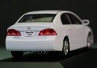 White 1:43 Scale Diecast 2006 Honda Civic Car Model