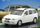 White / Silver / Golden /Green 1:43 Diecast Buick Sail SRV Model