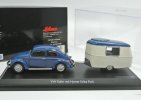 1:43 Schuco Blue VW Beetle Mit Hymer Eriba Puck Model