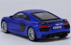 Green / White / Blue 1:18 Diecast Audi R8 V10 Plus Coupe Model