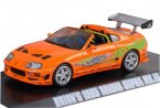 Orange 1:43 GreenLight Diecast Toyota Supra MK IV Model