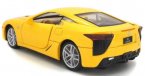 Red / Black / White / Yellow Kids 1:32 Diecast Lexus LFA Toy