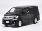 Gray / White / Black / Blue 1:30 Diecast Toyota Vellfire Model