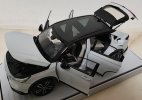 1:18 Scale White Diecast 2023 Honda Vezel SUV Model