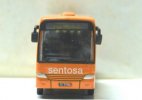 1:87 Scale Orange Sentosa Diecast Tour Bus Model