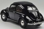 Black 1:18 Scale Welly Diecast 1950 VW Beetle Model