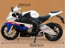 Maisto BMW S1000RR Motor 1:12 Scale Blue-White / Yellow