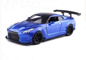 1:24 Scale JADA Blue Diecast 2009 Nissan GT-R R35 Model