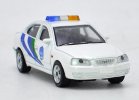 White 1:64 Scale Diecast Hyundai Elantra Model