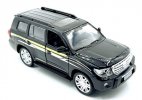 Black / White 1:32 Scale Diecast Toyota Land Cruiser SUV Toy