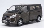 1:18 Black / White / Brown Diecast Ford Tourneo MPV Model