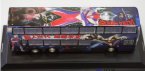 1:76 Scale Purple CMNL HongKong Ultraman Double-decker Bus Model