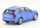 1:36 Scale Kids White / Blue Welly Diecast Volvo XC90 Toy